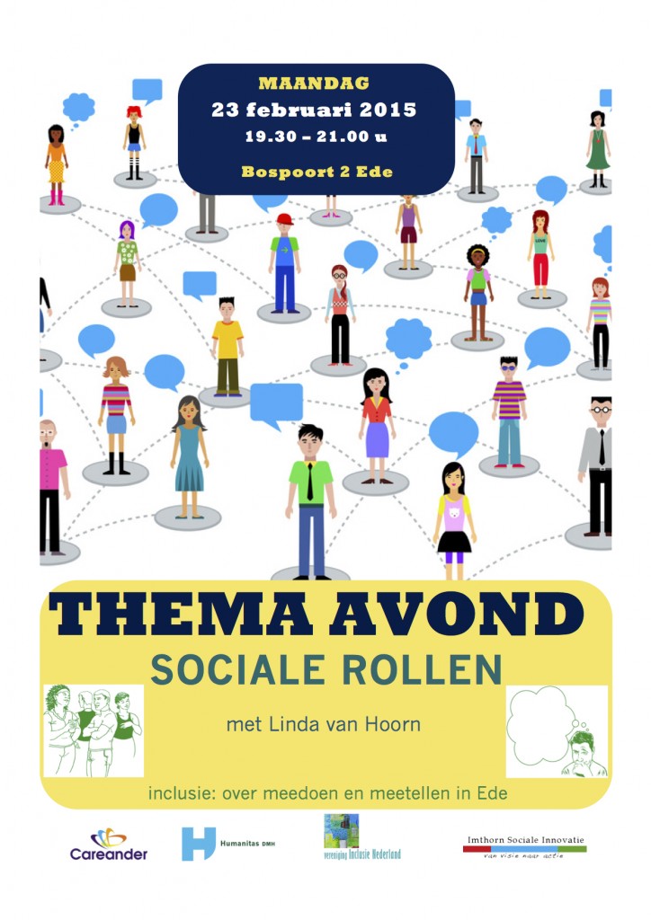 thema avond Sociale Rollen (Inclusie Ede) 23 februari 2015